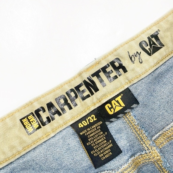Carpenter by CAT work wear denim jeans - Picture 7 of 7